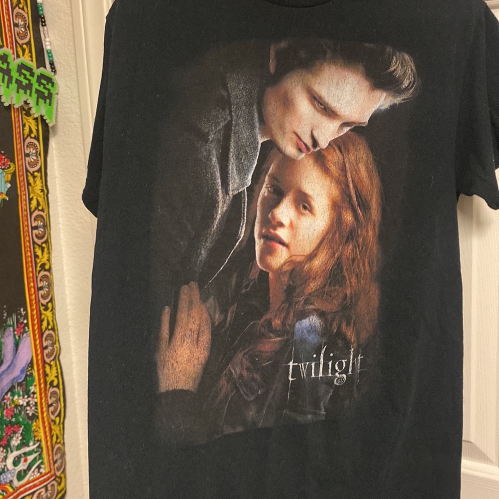 Twilight Black tee shirt y2k vampire Bella swan Edward